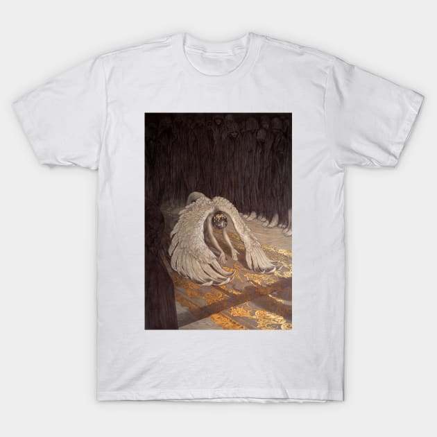 Descent T-Shirt by RebeccaYanovskaya